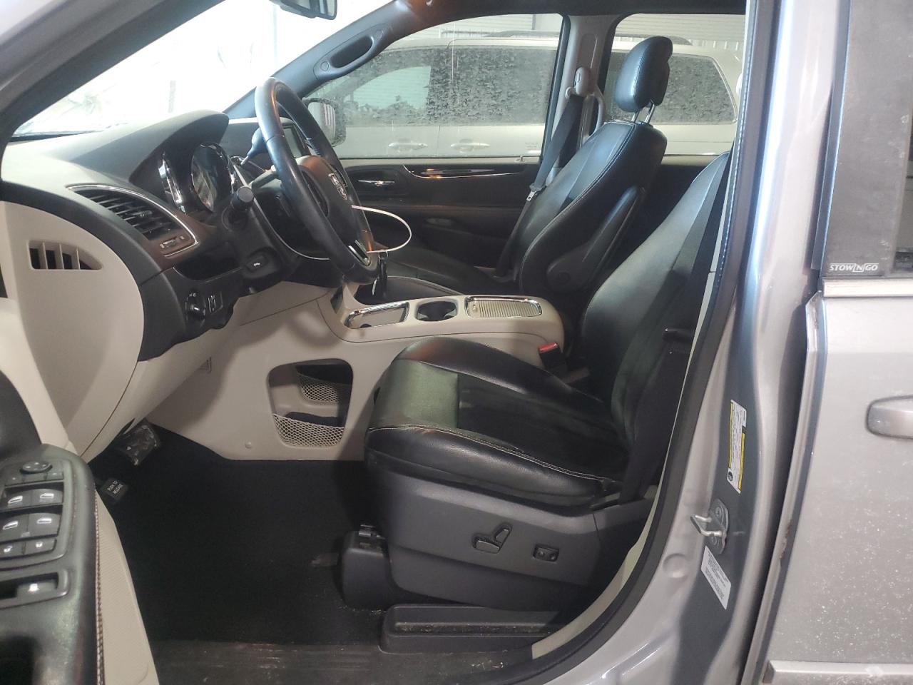 2014 Dodge Caravan VIN 2C4RDGCG7ER349506 Copart auction photo, side damage thumbnail 7