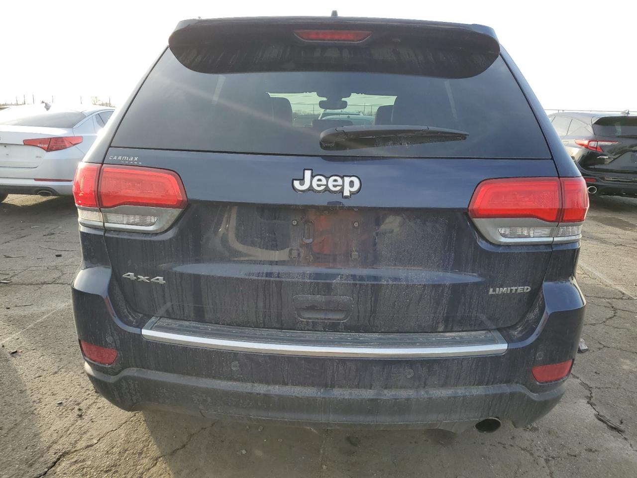 2018 Jeep Grand Cherokee VIN 1C4RJFBG8JC184783 Copart auction photo, front end / side damage thumbnail 6