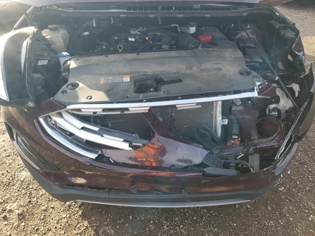 2021 Ford Edge VIN 2FMPK3J98MBA07723 Copart auction photo, front end / minor dent/scratches damage thumbnail 11