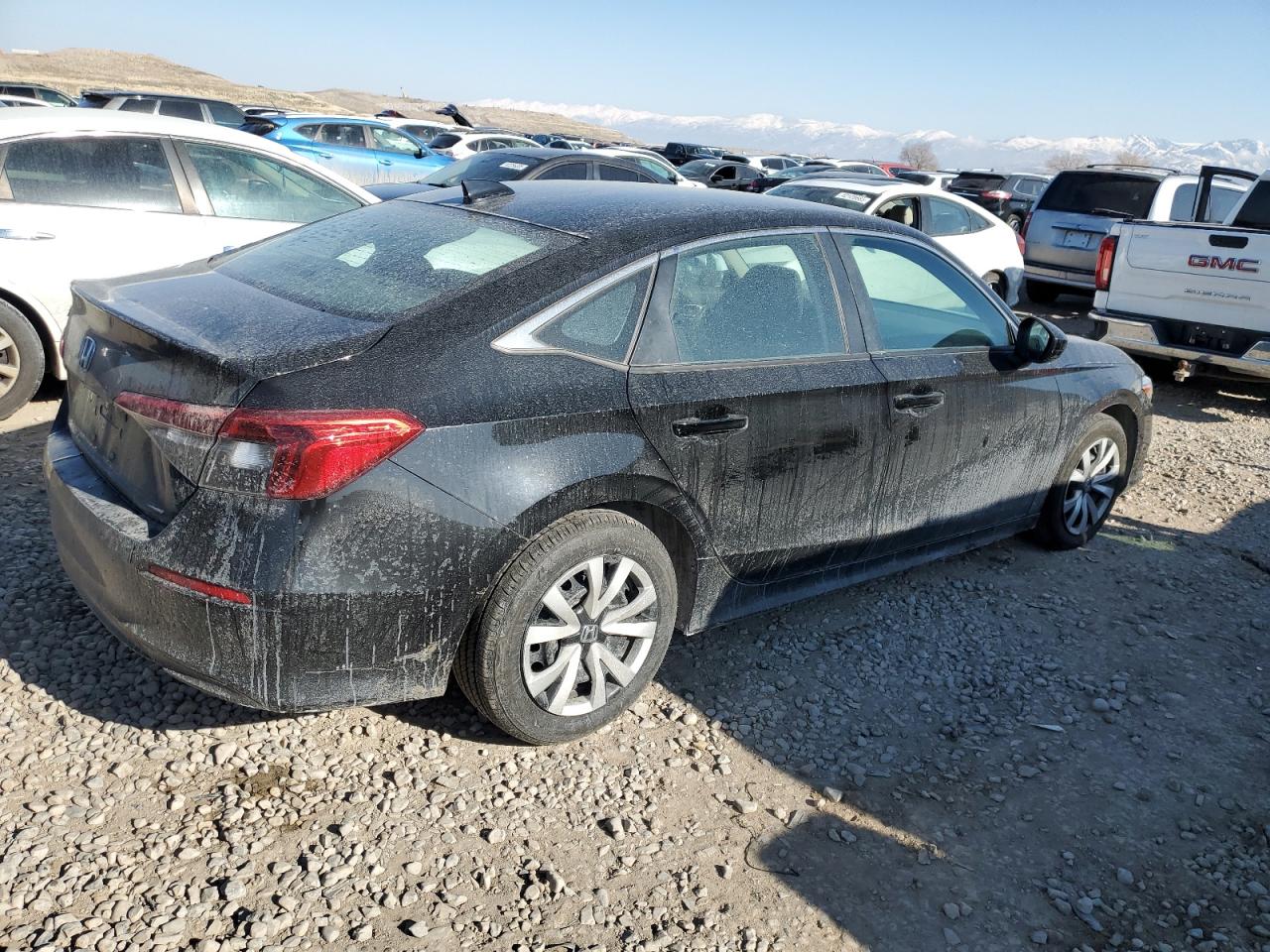 2022 Honda Civic VIN 2HGFE2F29NH545618 Copart auction photo, front end damage thumbnail 3