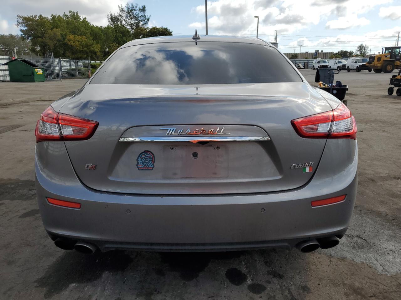 2015 Maserati Ghibli VIN ZAM57RTA4F1143378 Copart auction photo, water/flood damage thumbnail 6