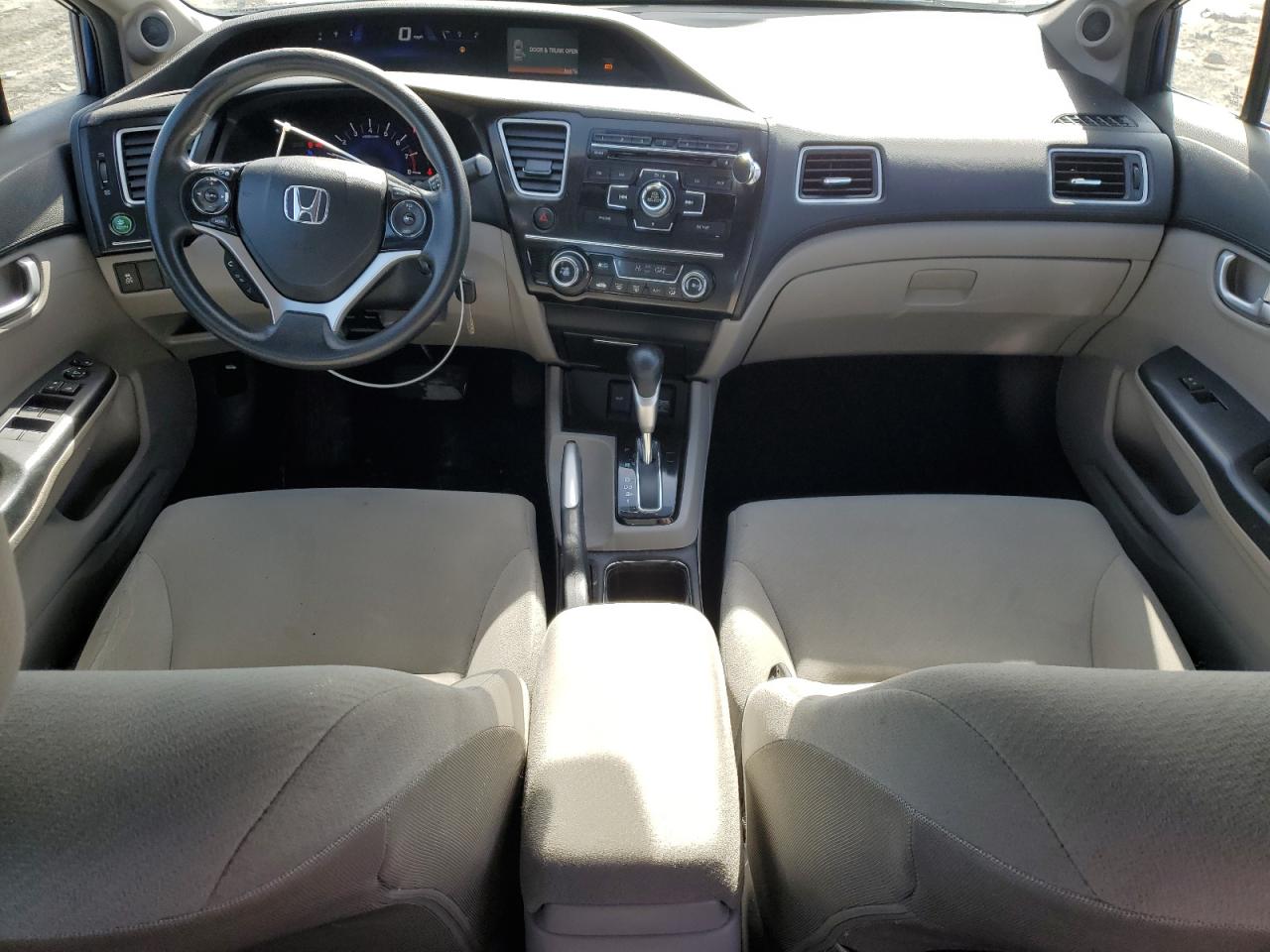2013 Honda Civic VIN 19XFB2F82DE278229 Copart auction photo, rear end damage thumbnail 8