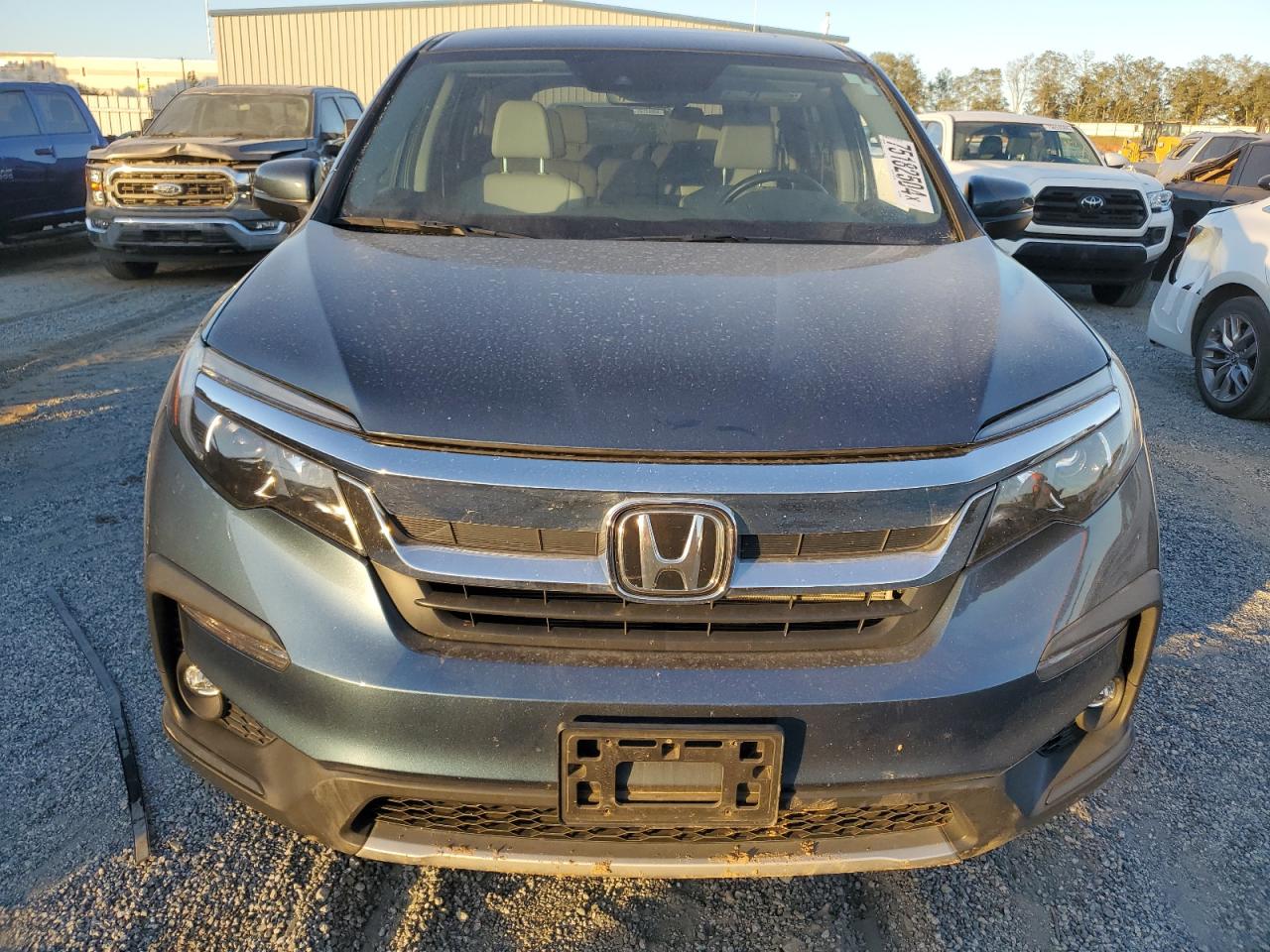 2019 Honda Pilot VIN 5FNYF6H58KB021736 Copart auction photo, water/flood damage thumbnail 5