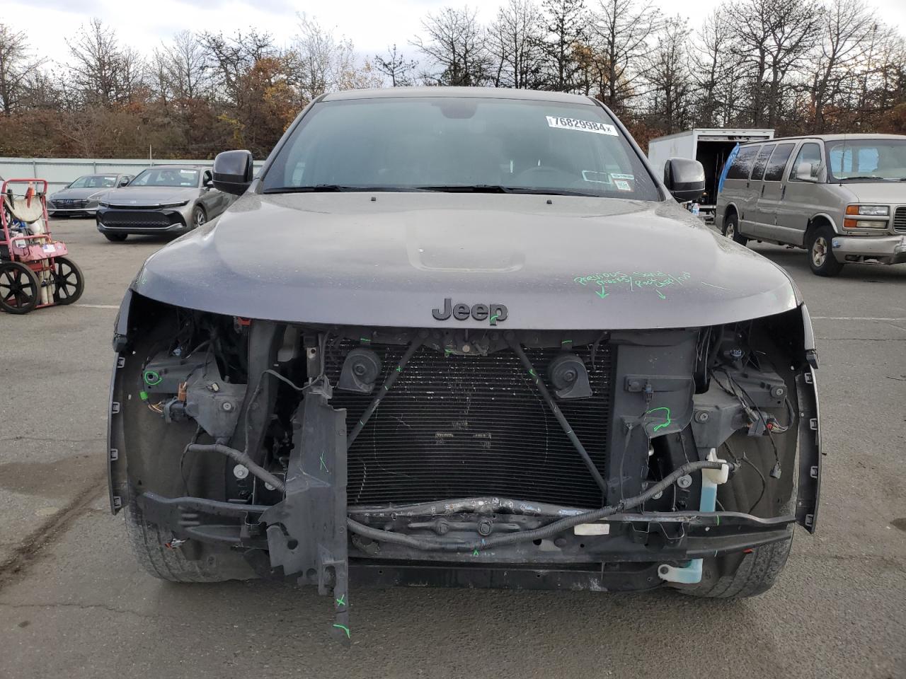 2020 Jeep Grand Cherokee VIN 1C4RJFAG3LC104570 Copart auction photo, front end / rear end damage thumbnail 5