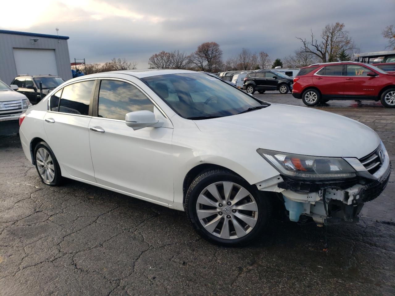 2015 Honda Accord VIN 1HGCR2F88FA031853 Copart auction photo, front end damage thumbnail 4