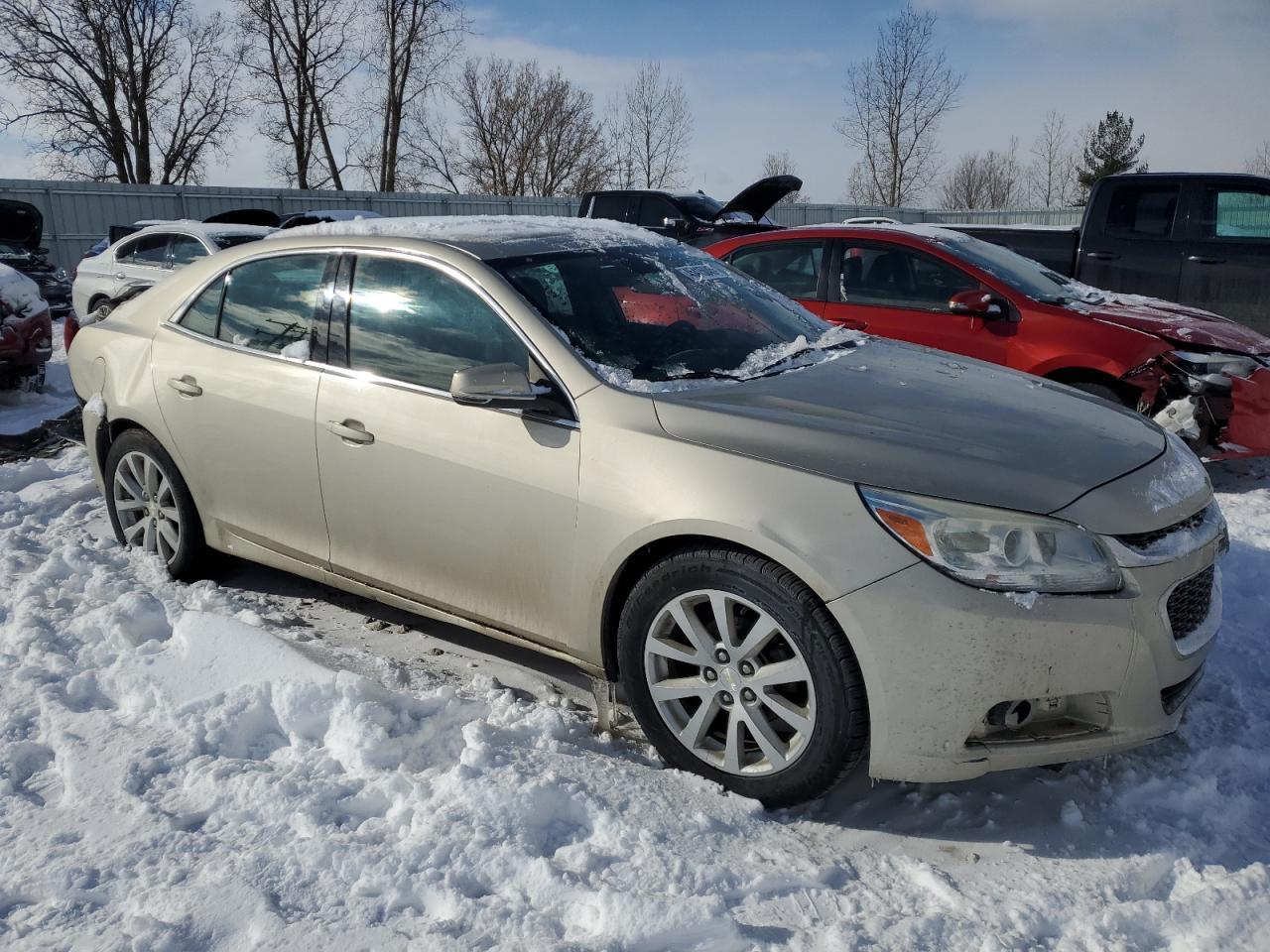 2014 Chevrolet Malibu VIN 1G11E5SL5EF203084 Copart auction photo, rear end / front end damage thumbnail 4