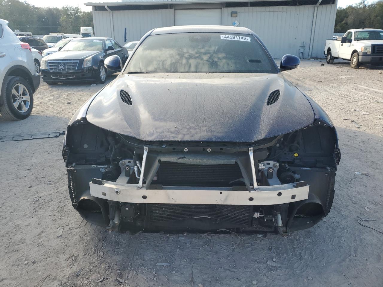 2017 Alfa Romeo Giulia VIN ZARFAEAV8H7520339 Copart auction photo, front end damage thumbnail 5