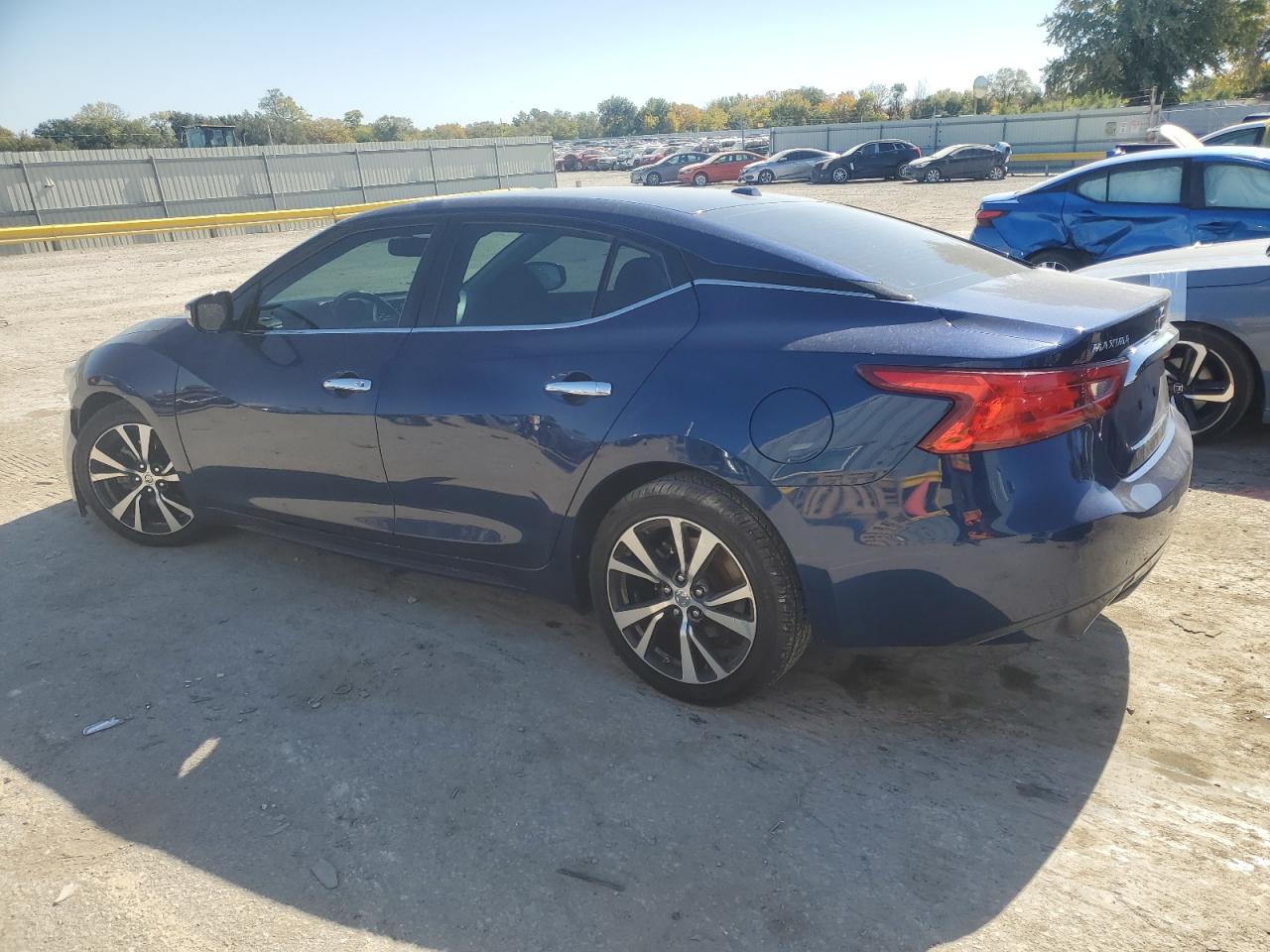 2017 Nissan Maxima VIN 1N4AA6AP7HC382138 Copart auction photo, front end / side damage thumbnail 2