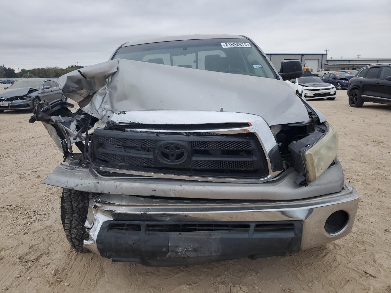 2011 Toyota Tundra VIN 5TFRM5F16BX032275 Copart auction photo, front end / side damage thumbnail 5