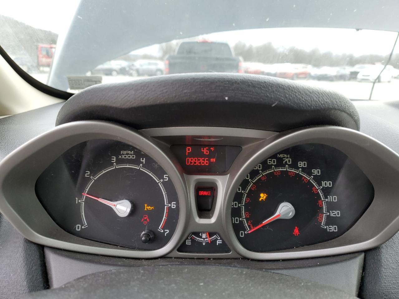 2011 Ford Fiesta VIN 3FADP4EJ1BM206911 Copart auction photo, front end damage thumbnail 9