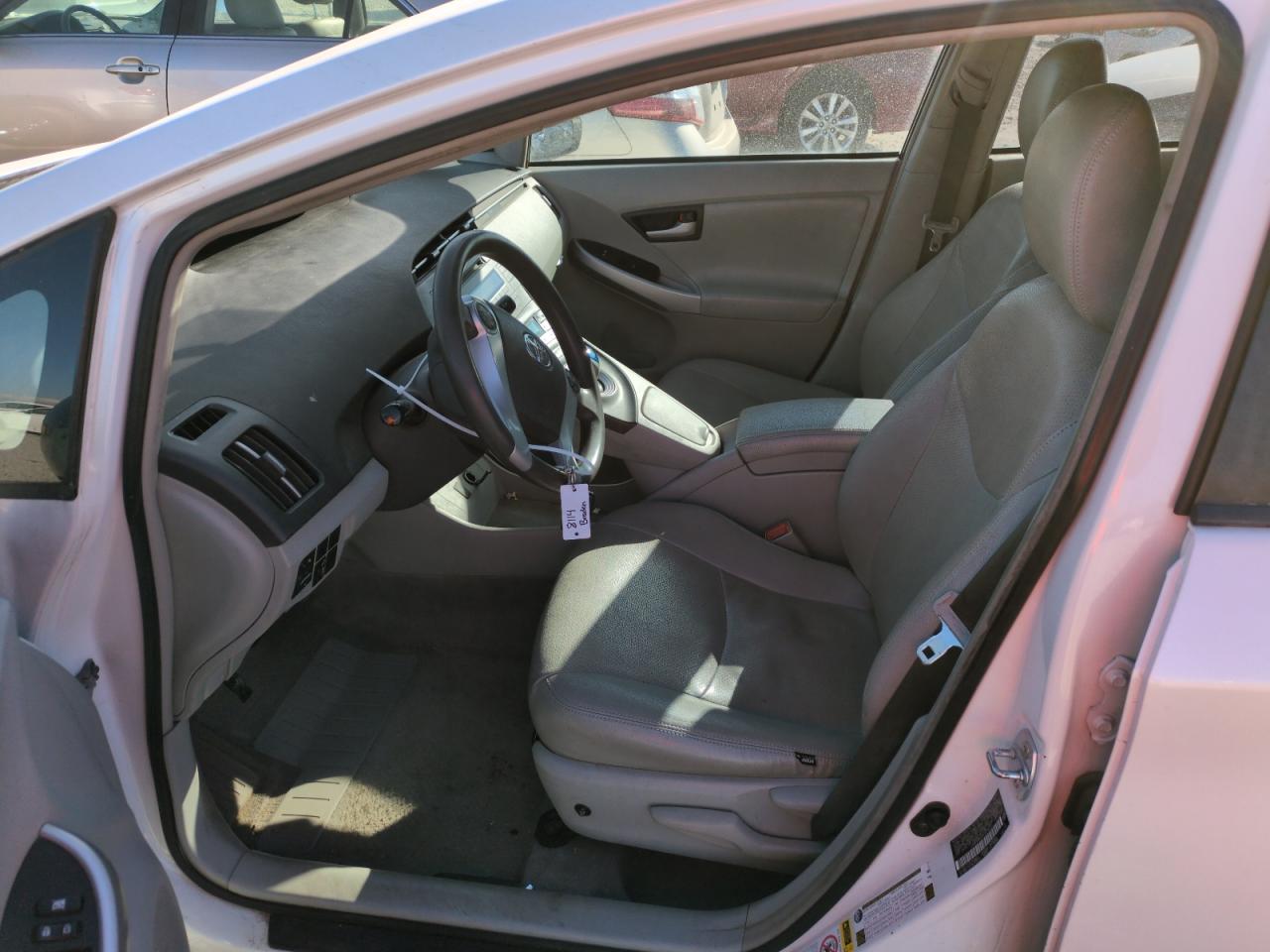 2010 Toyota Prius VIN JTDKN3DUXA1008319 Copart auction photo, front end / side damage thumbnail 7