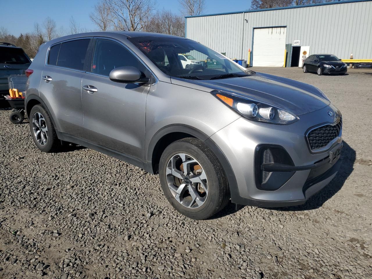 2020 KIA Sportage VIN KNDPM3AC9L7700835 Copart auction photo, mechanical / side damage thumbnail 4