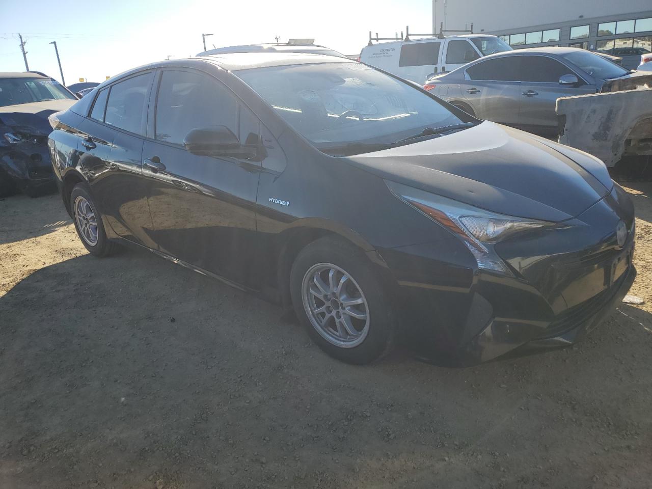 2016 Toyota Prius VIN JTDKARFU7G3513209 Copart auction photo, all over damage thumbnail 4