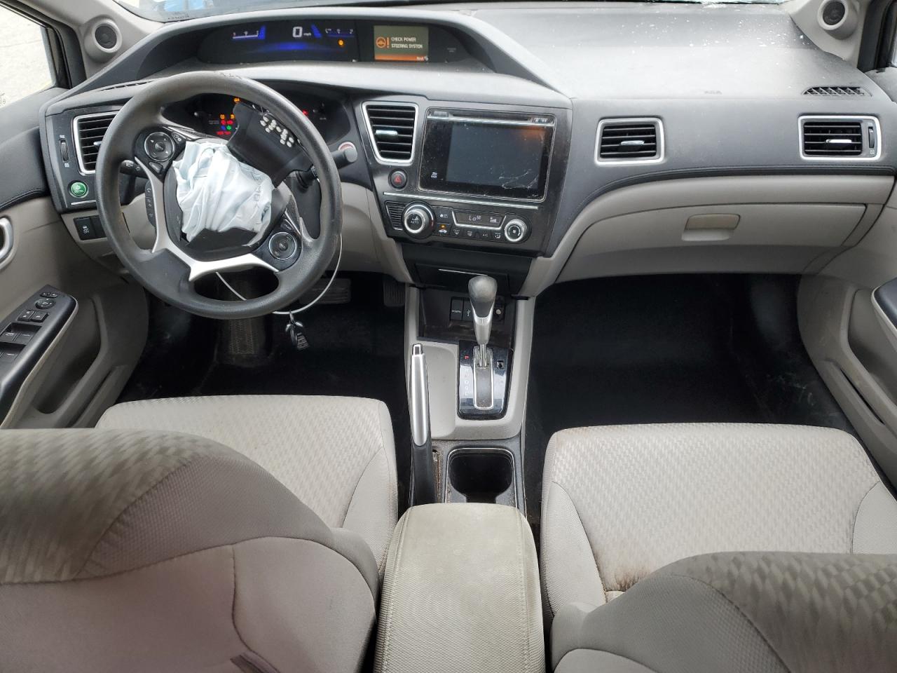 2014 Honda Civic VIN 19XFB2F87EE076360 Copart auction photo, front end / side damage thumbnail 8