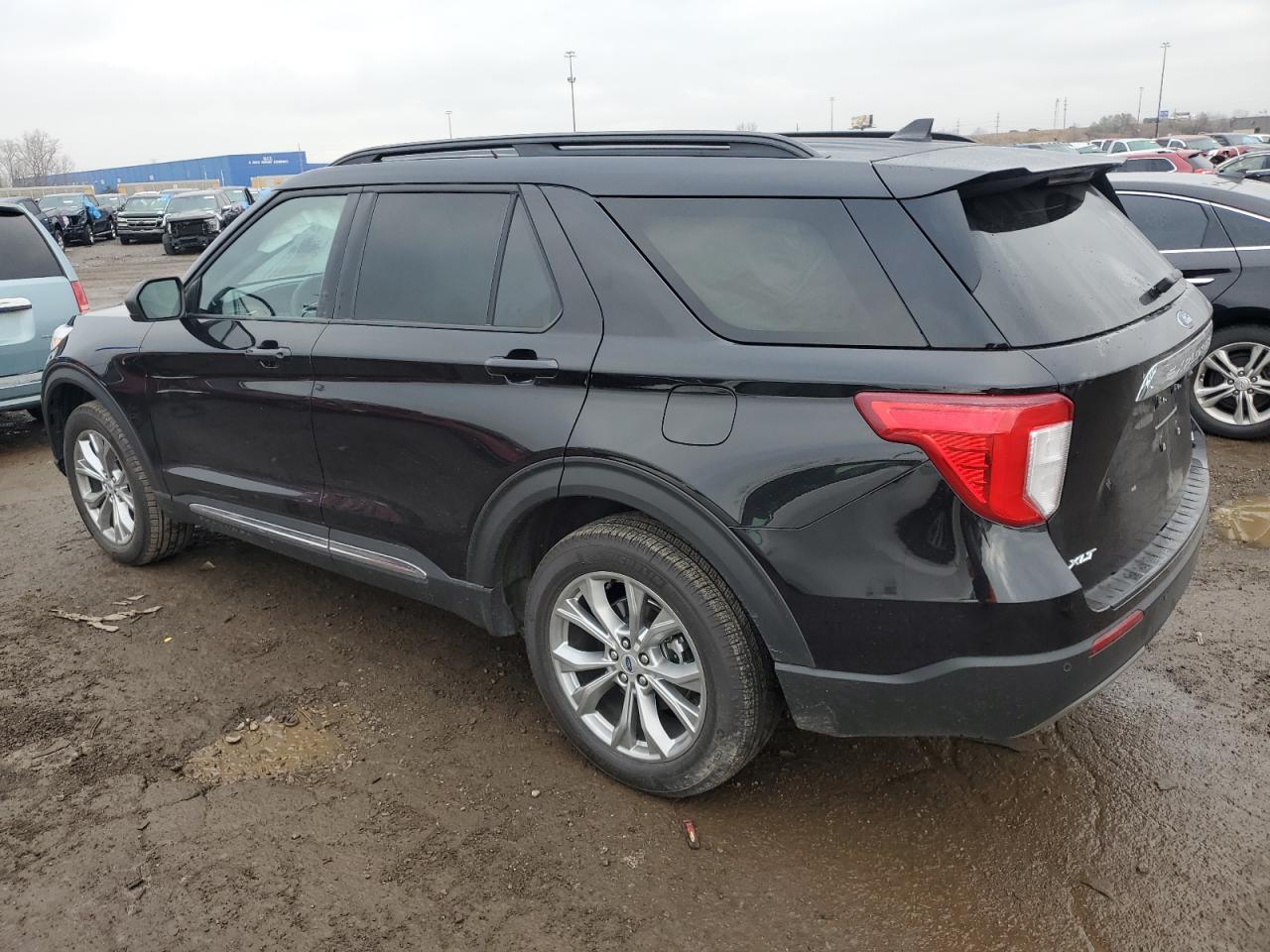 2023 Ford Explorer VIN 1FMSK8DH4PGB57464 Copart auction photo, front end damage thumbnail 2