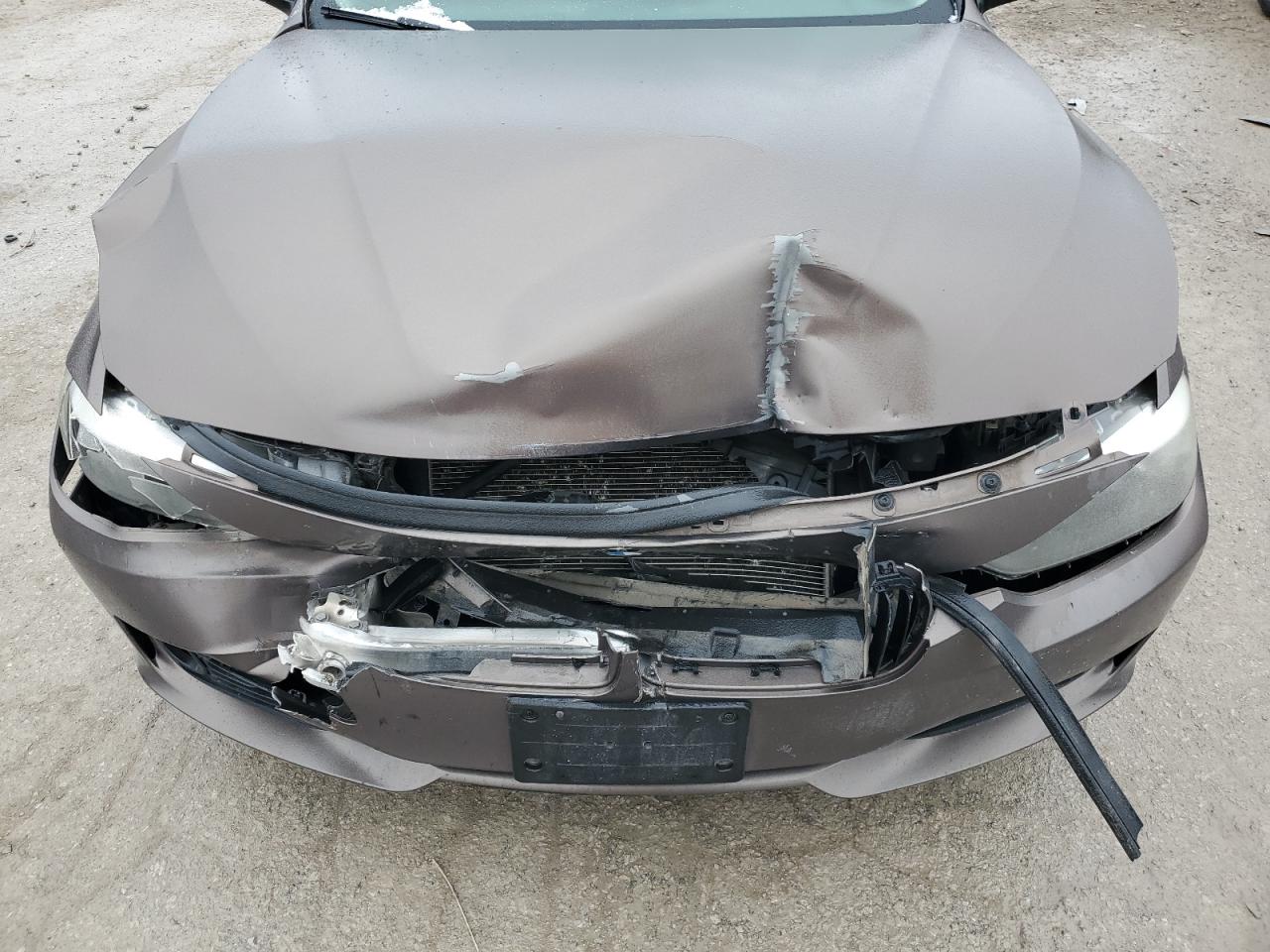 2015 BMW 3er VIN WBA3C3C57FK201191 Copart auction photo, front end / top/roof damage thumbnail 11