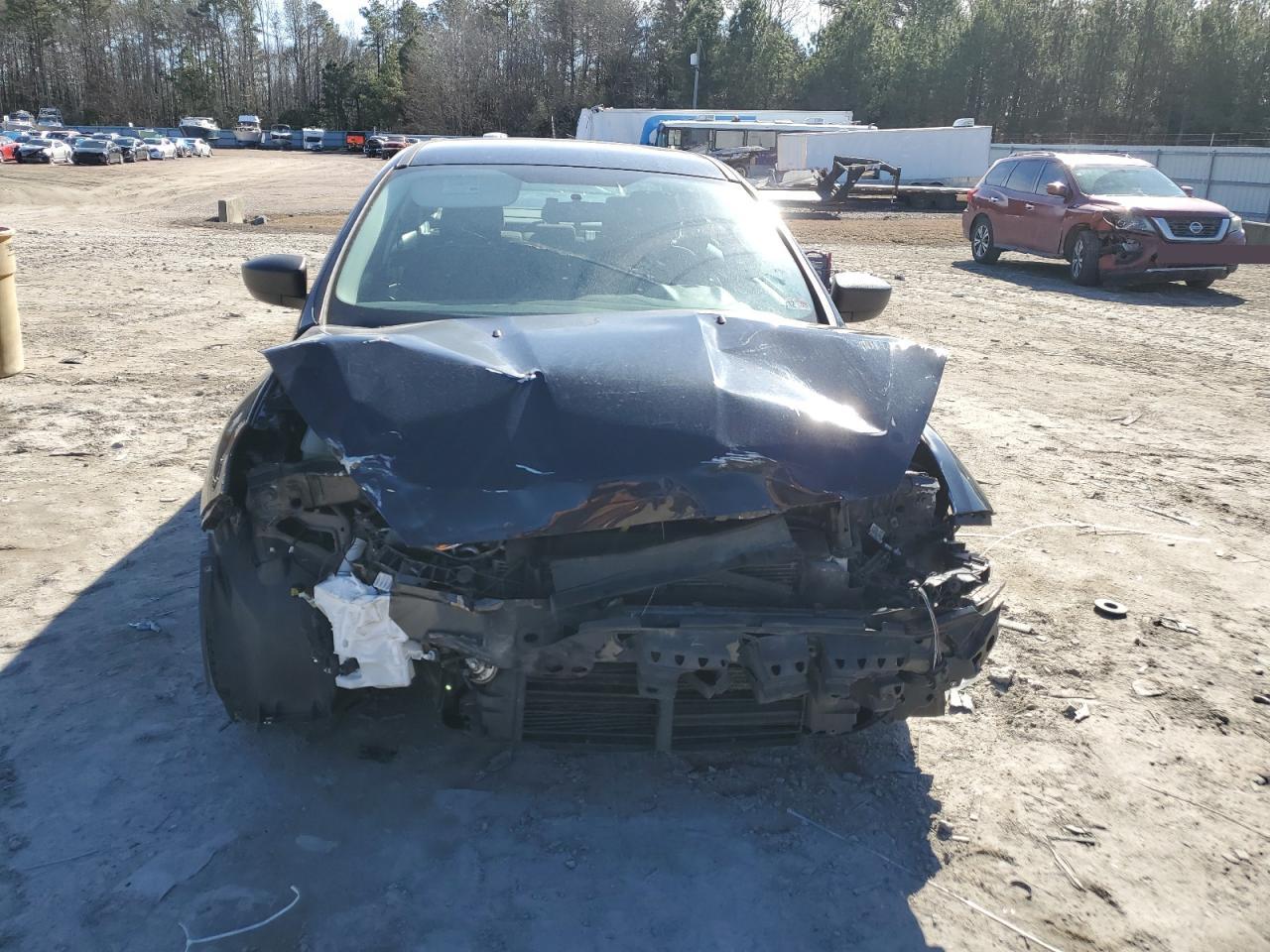 2015 Ford Focus VIN 1FADP3E24FL260553 Copart auction photo, front end damage thumbnail 5