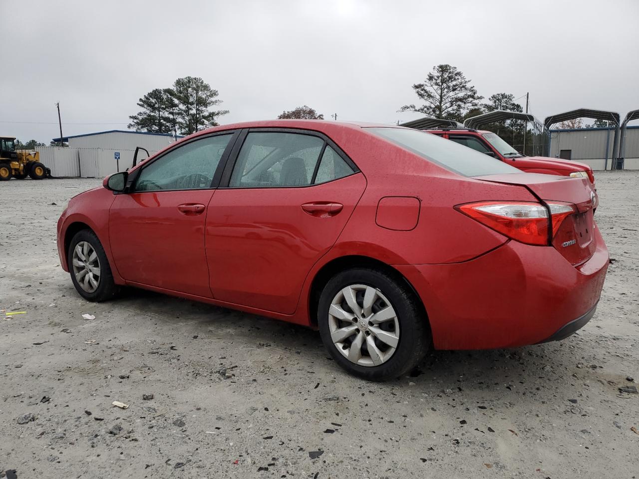 2014 Toyota Corolla VIN 2T1BURHE8EC152820 Copart auction photo, rear end / front end damage thumbnail 2