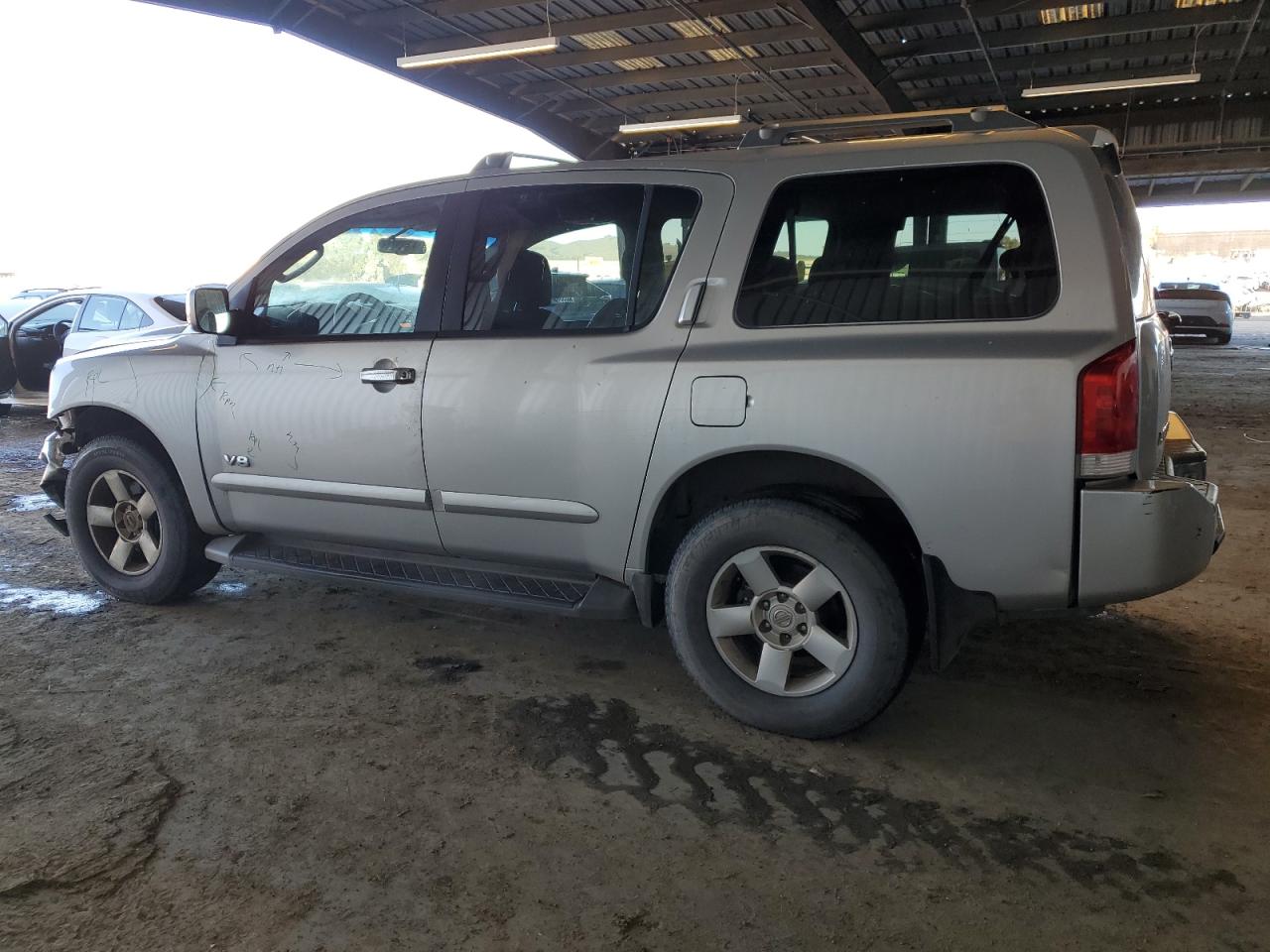 2007 Nissan Armada VIN 5N1AA08C77N705080 Copart auction photo, front end damage thumbnail 2