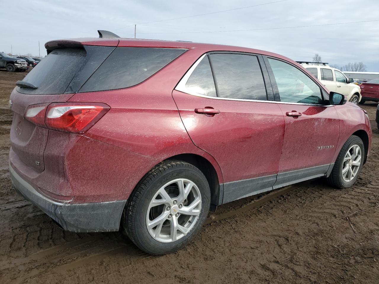 2018 Chevrolet Equinox VIN 2GNAXKEX5J6154110 Copart auction photo, front end damage thumbnail 3