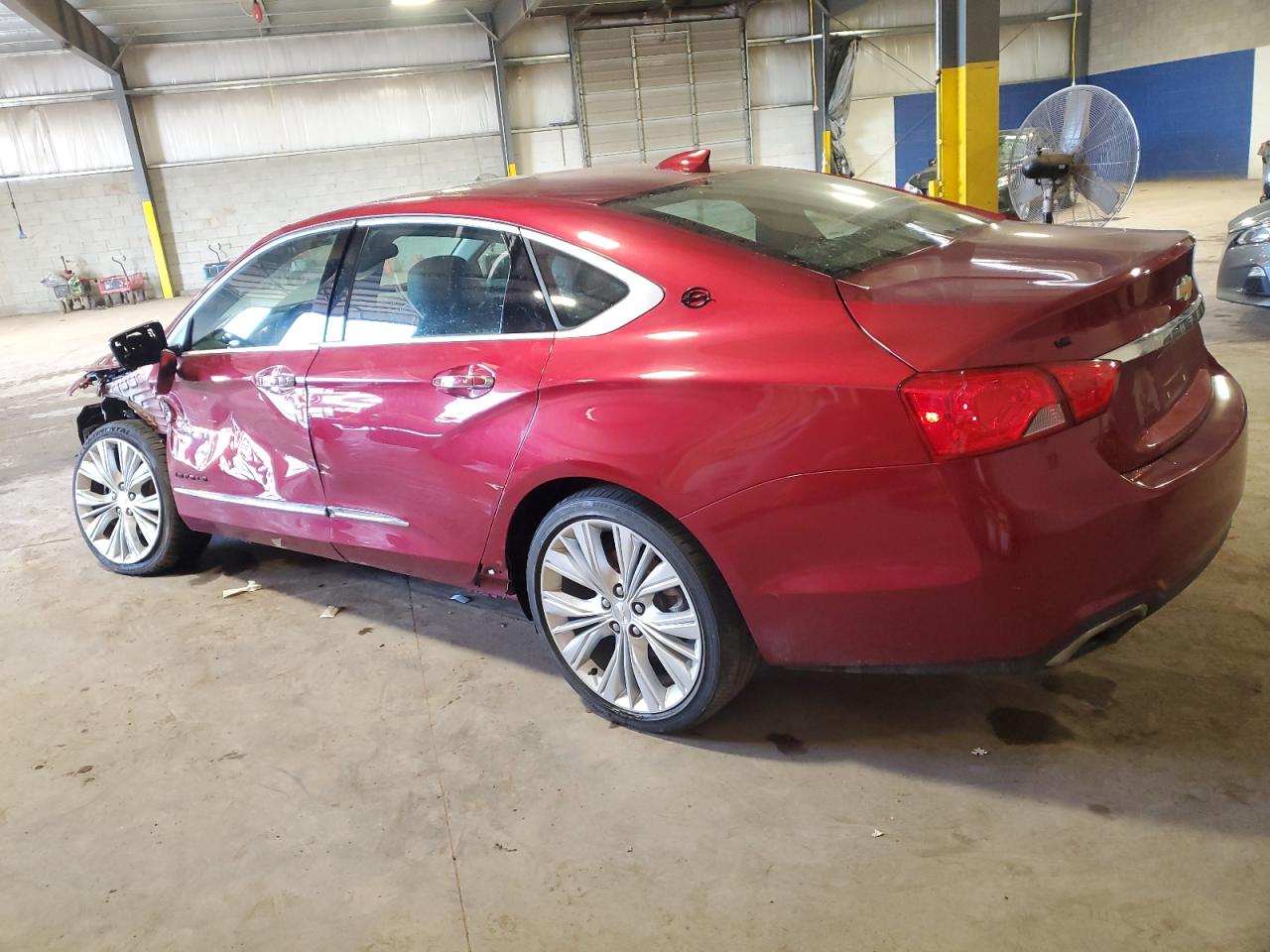2020 Chevrolet Impala VIN 1G1105S33LU105095 Copart auction photo, front end / side damage thumbnail 2
