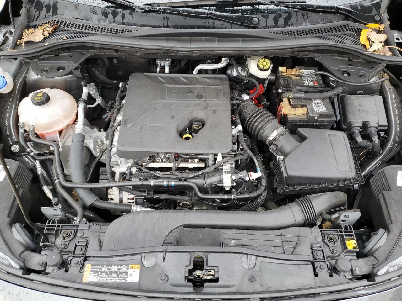 2020 Ford Escape VIN 1FMCU9H68LUA25817 Copart auction photo, side damage thumbnail 13