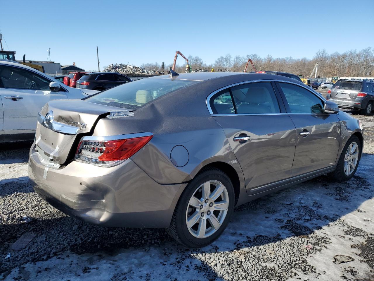 2011 Buick LaCrosse VIN 1G4GC5ED5BF392838 Copart auction photo, rear end damage thumbnail 3