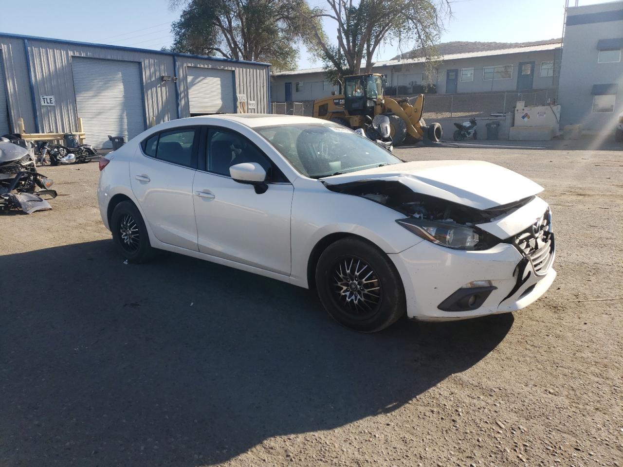 2016 Mazda 3 VIN 3MZBM1W76GM278381 Copart auction photo, front end damage thumbnail 4