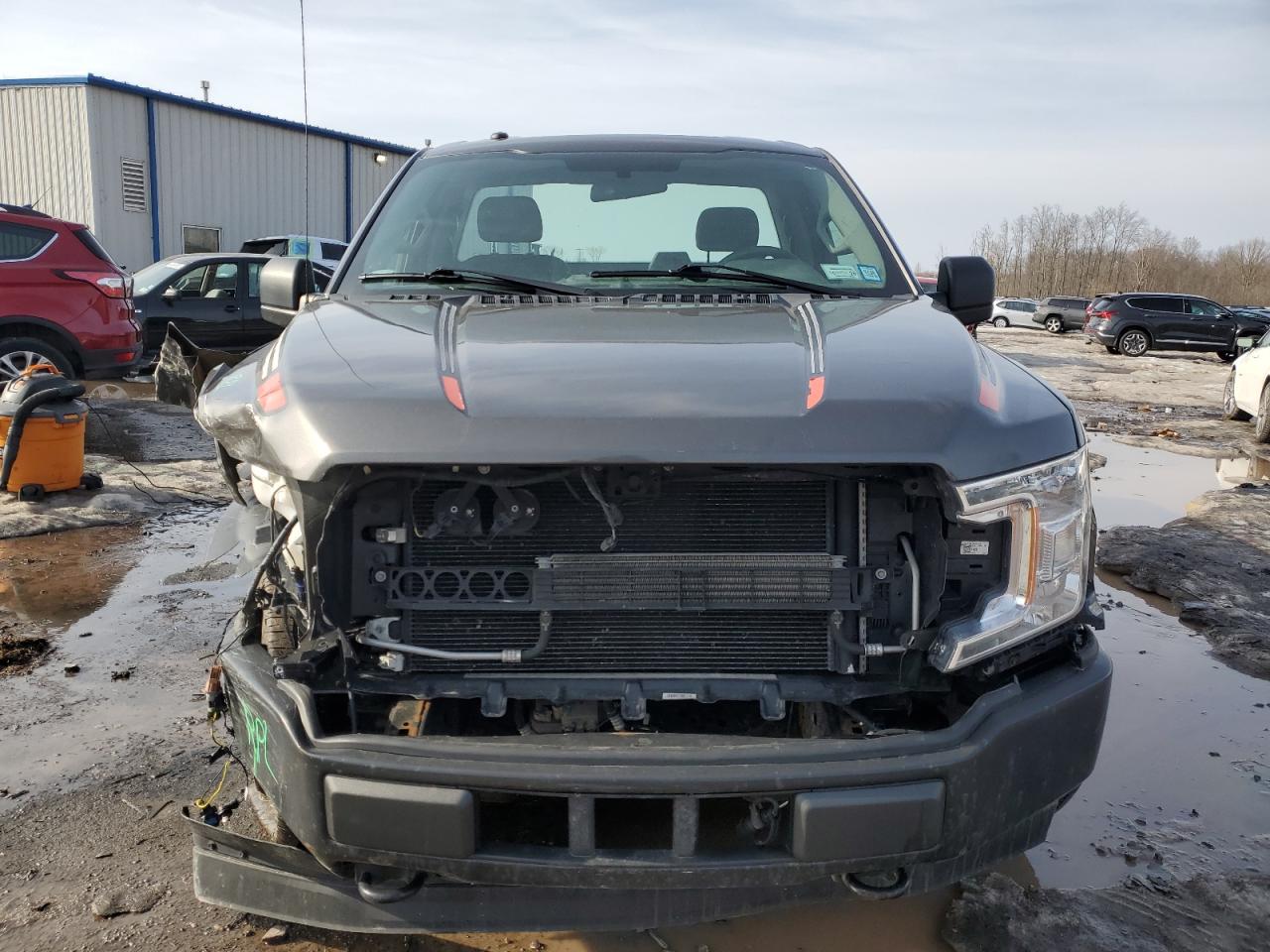 2018 Ford F-150 VIN 1FTMF1EB3JKD90646 Copart auction photo, front end / minor dent/scratches damage thumbnail 5
