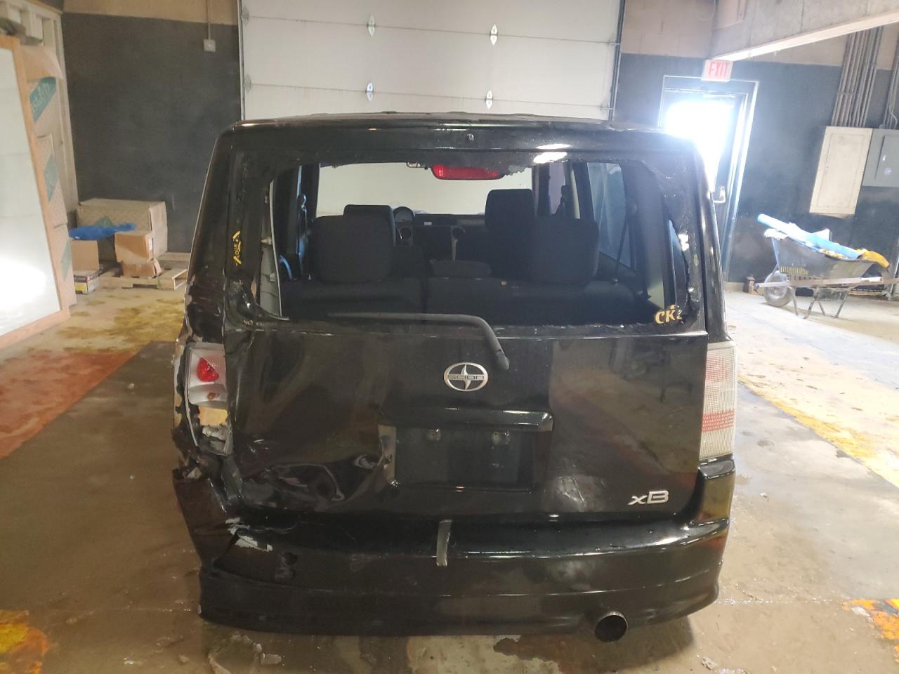 2005 Toyota xB VIN JTLKT324650220935 Copart auction photo, rear end / minor dent/scratches damage thumbnail 6