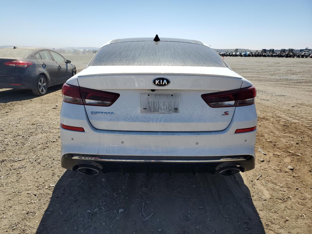 2019 KIA Optima VIN 5XXGT4L35KG369215 Copart auction photo, front end damage thumbnail 6