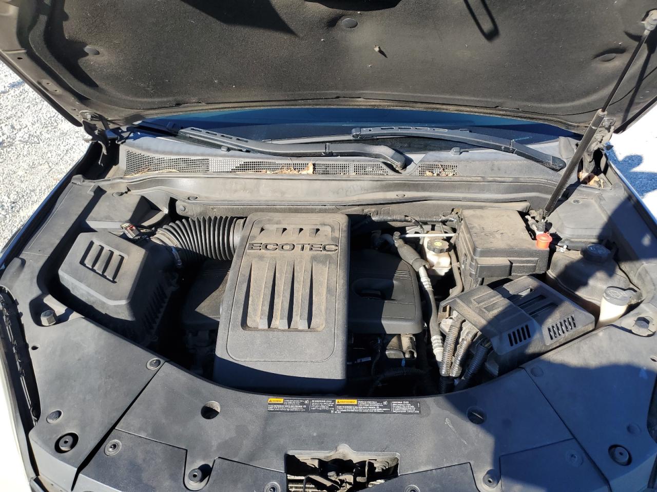 2012 Chevrolet Equinox VIN 2GNALDEK1C1261506 Copart auction photo, front end / mechanical damage thumbnail 12