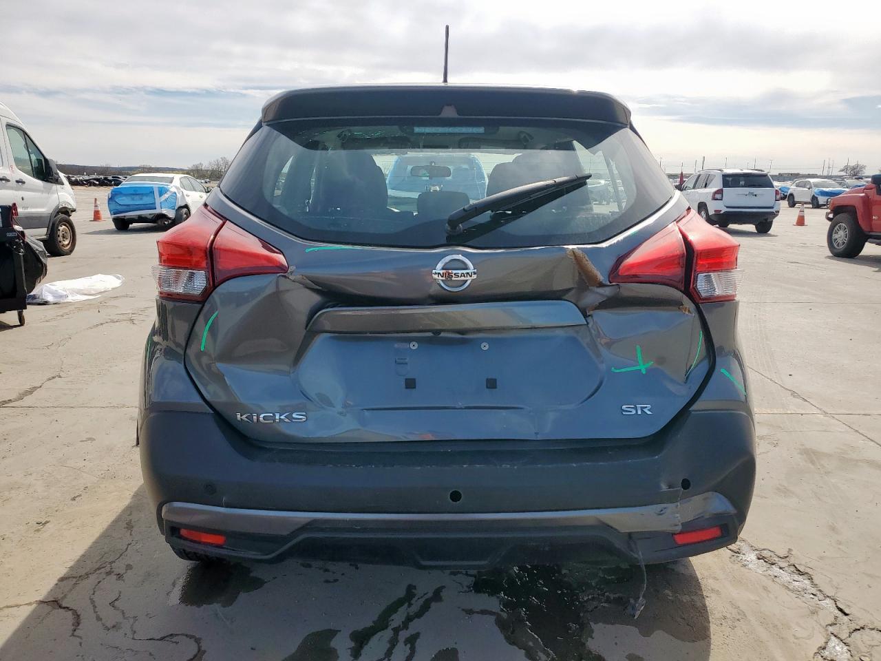 2018 Nissan Kicks VIN 3N1CP5CU3JL529695 Copart auction photo, rear end / front end damage thumbnail 6
