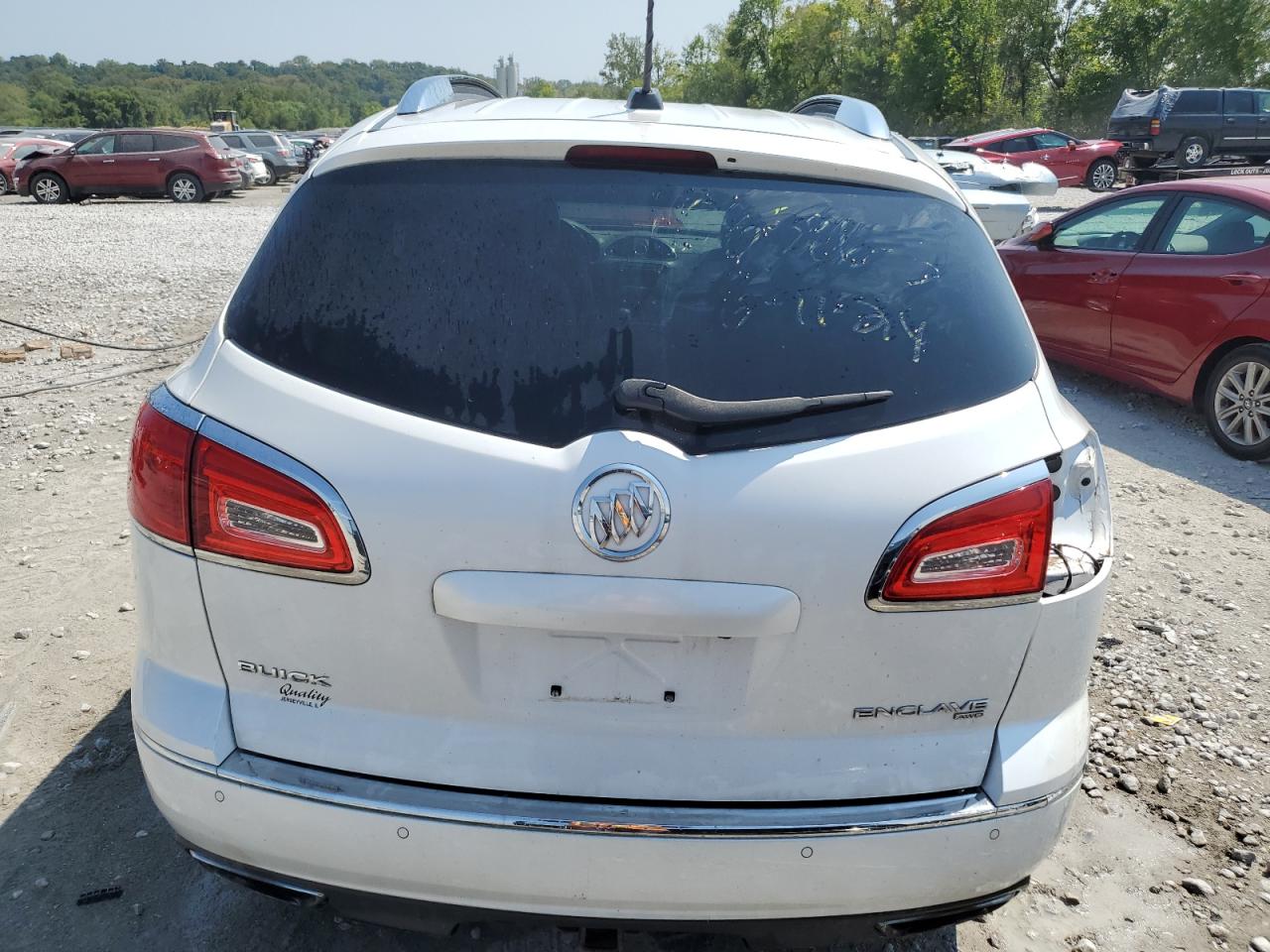 2017 Buick Enclave VIN 5GAKVCKD7HJ105136 Copart auction photo, rear end damage thumbnail 6