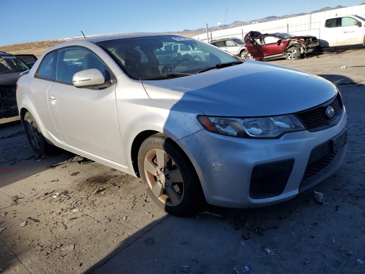 2012 KIA Forte VIN KNAFU6A24C5523771 Copart auction photo, mechanical damage thumbnail 4