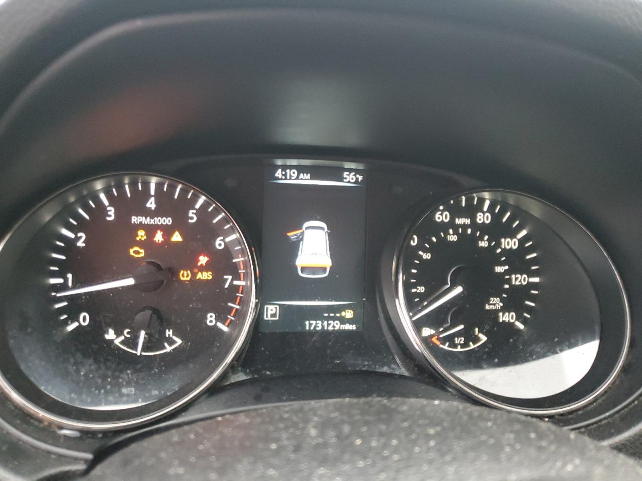 2017 Nissan Rogue VIN JN8AT2MT0HW131616 Copart auction photo, side damage thumbnail 9