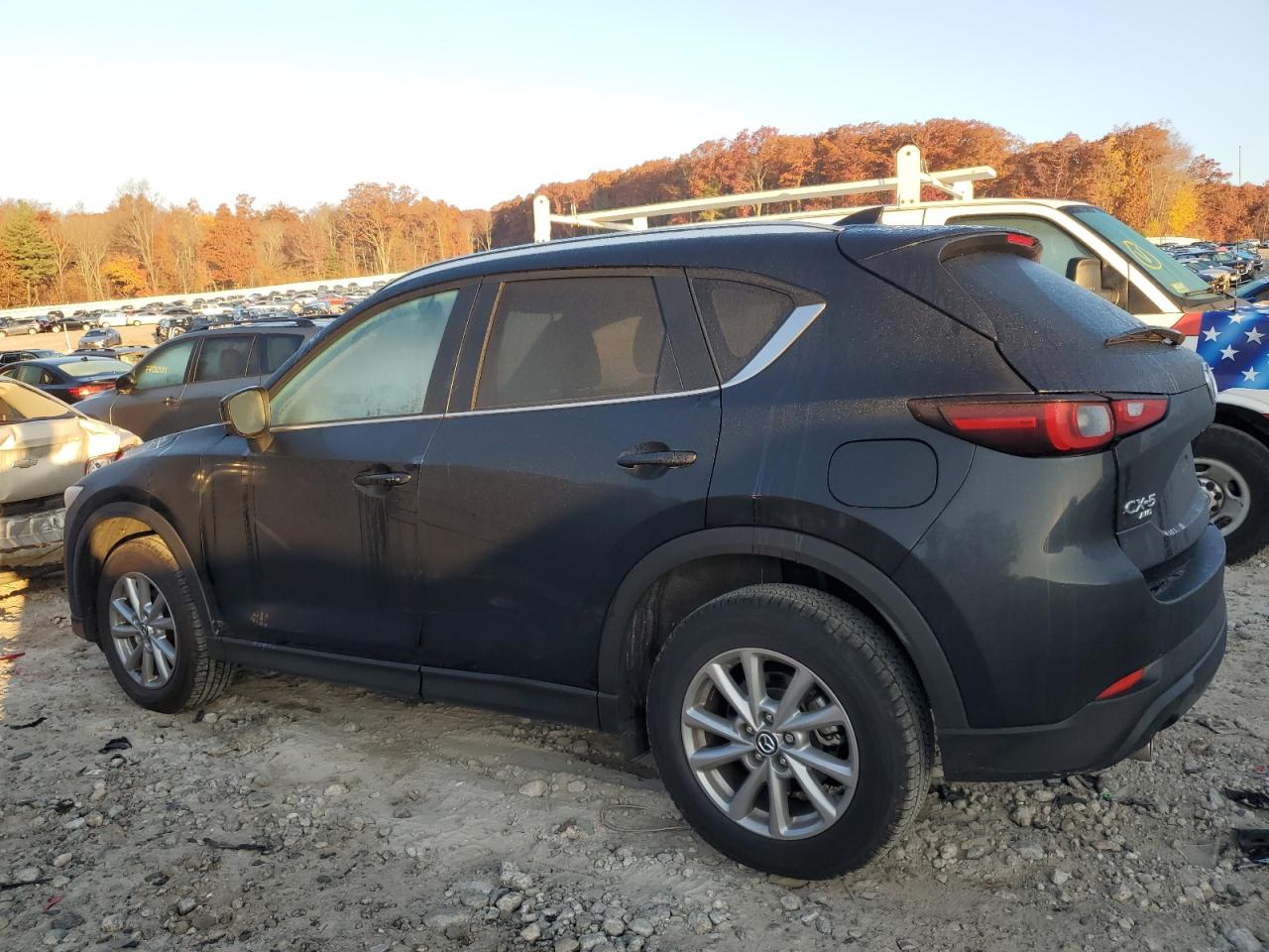 2023 Mazda CX-5 VIN JM3KFBBMXP0240368 Copart auction photo, side damage thumbnail 2