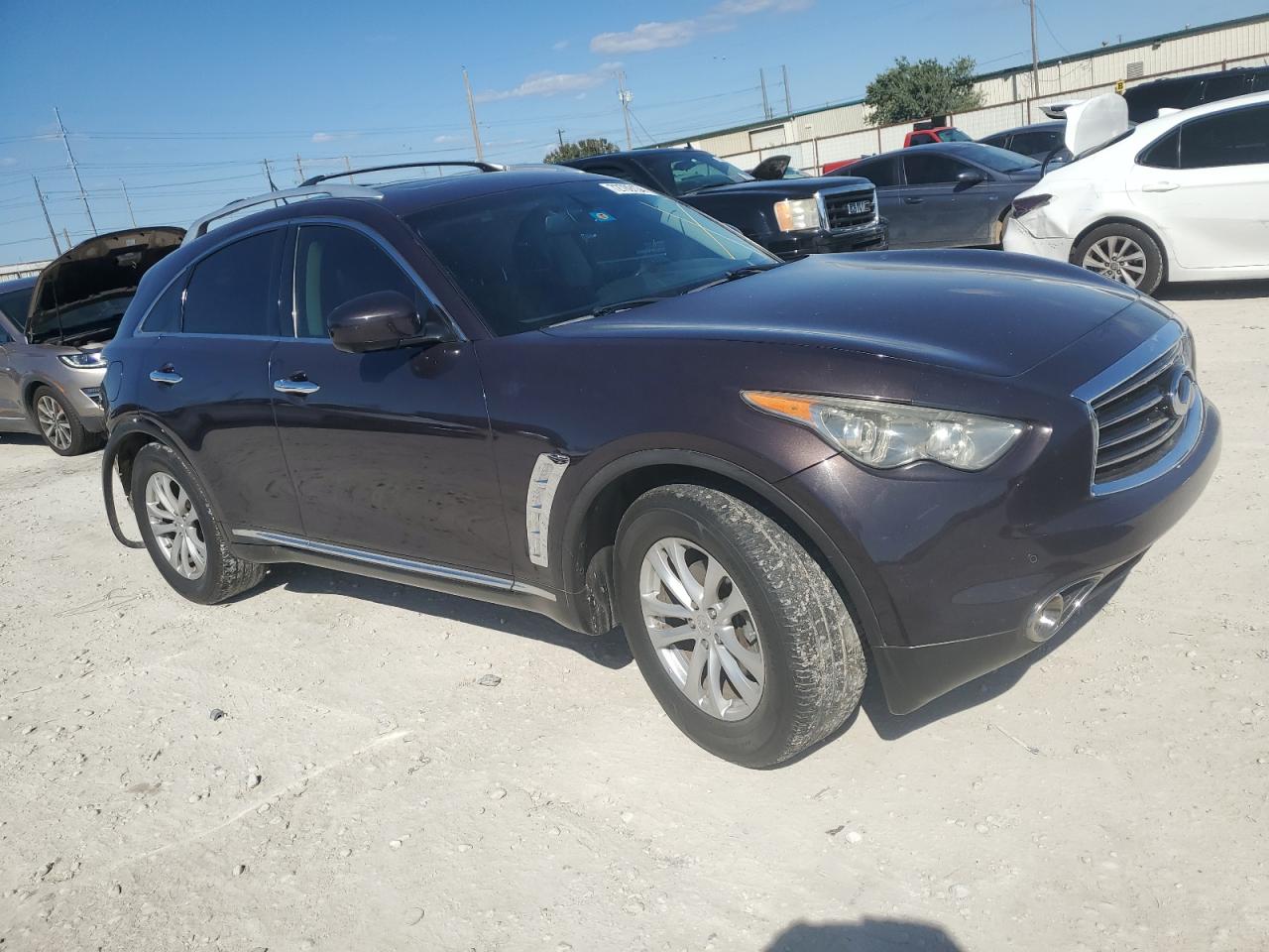 2012 Infiniti FX VIN JN8AS1MU9CM121984 Copart auction photo, rear end damage thumbnail 4