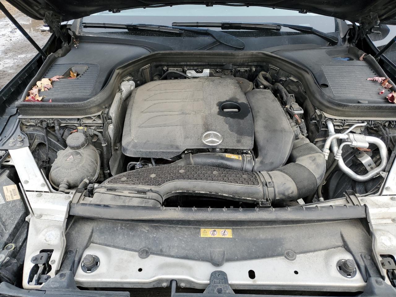 2020 Mercedes-Benz GLC VIN WDC0G8EB7LF690409 Copart auction photo, rear end / front end damage thumbnail 11