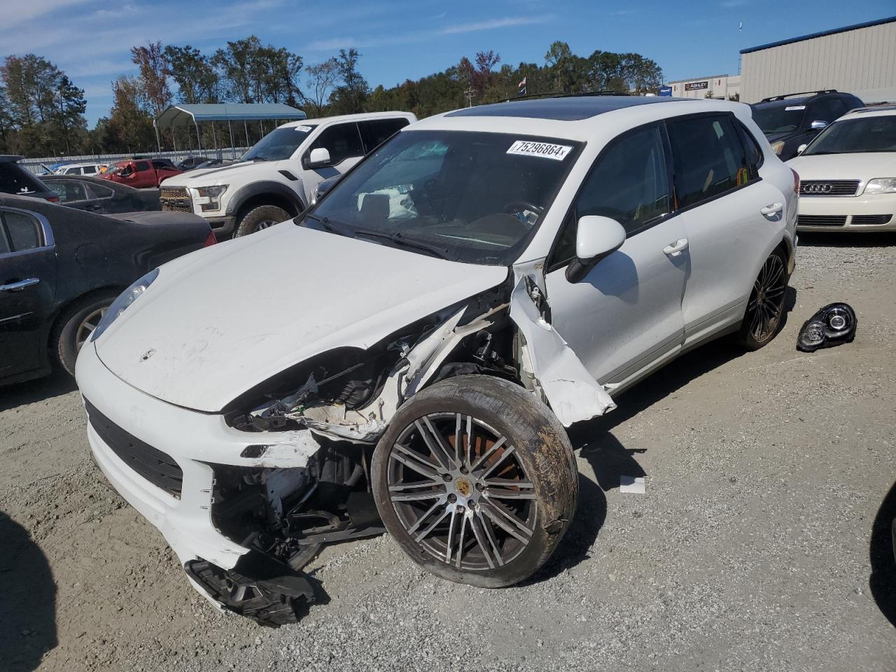 2017 Porsche Cayenne VIN WP1AA2A23HKA86903