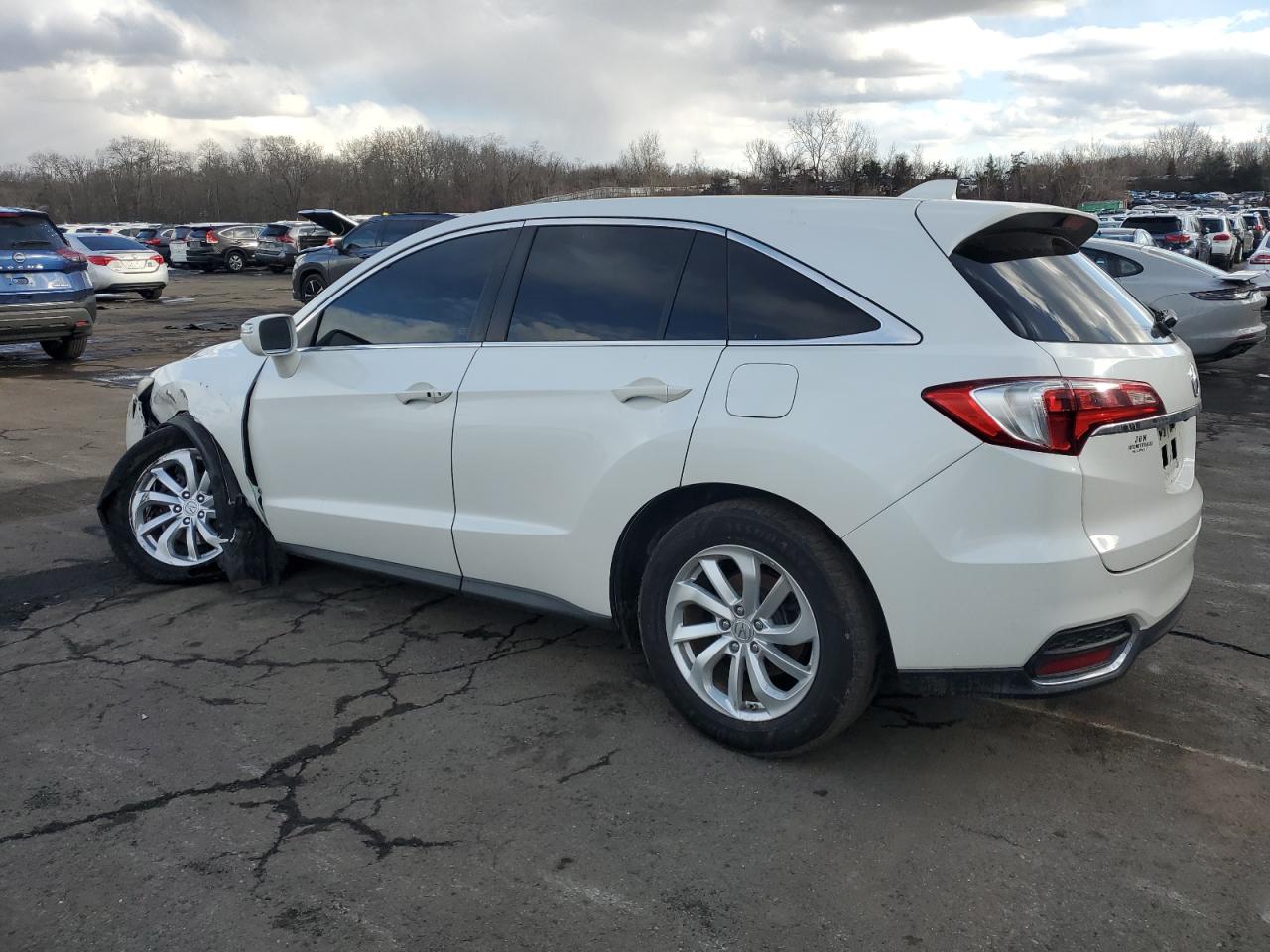 2016 Acura RDX VIN 5J8TB4H57GL003941 Copart auction photo, side / front end damage thumbnail 2