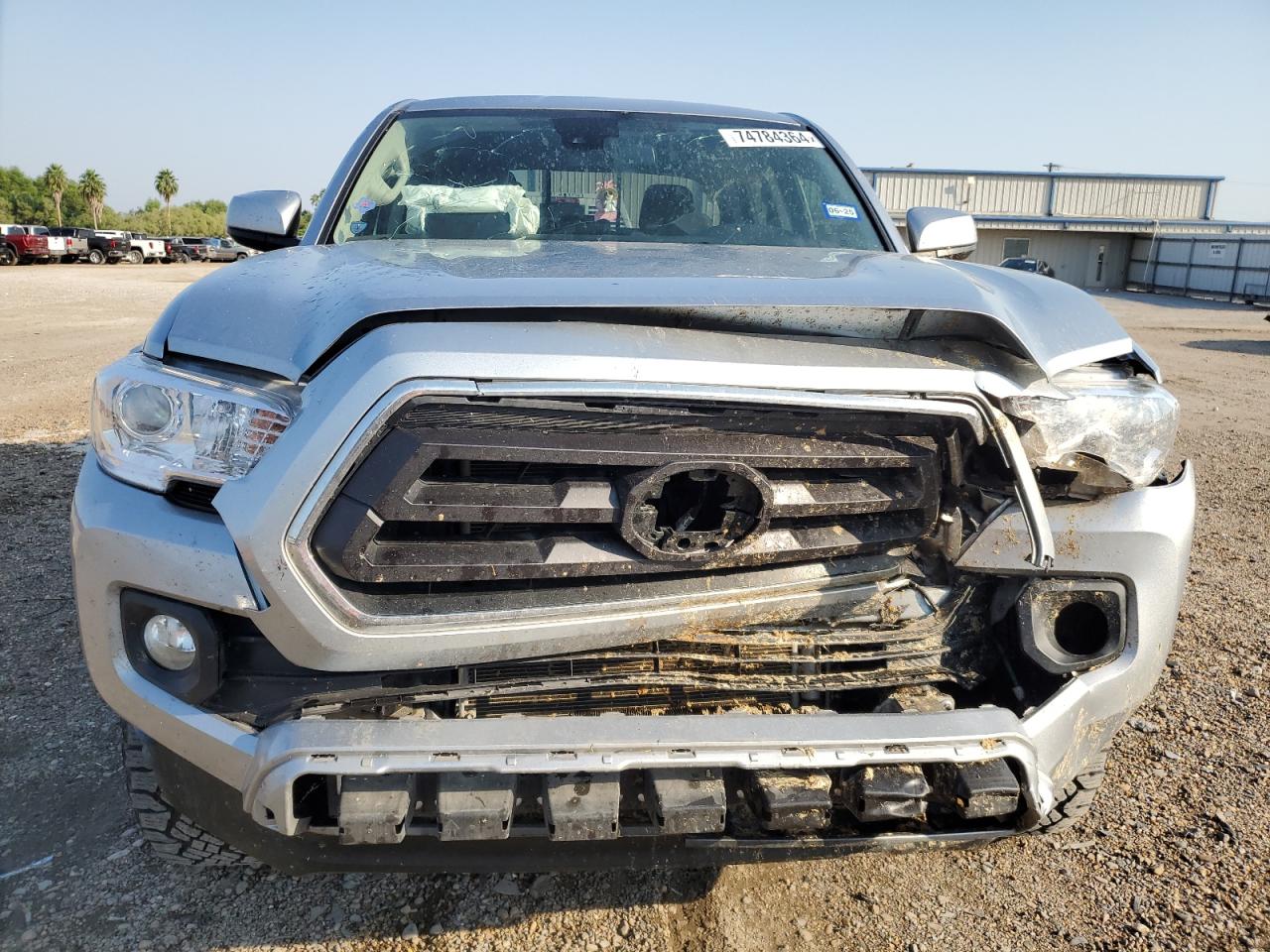 2022 Toyota Tacoma VIN 3TMAZ5CN9NM192859 Copart auction photo, front end damage thumbnail 5