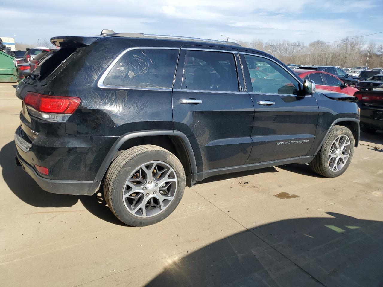 2021 Jeep Grand Cherokee VIN 1C4RJFBG2MC503924 Copart auction photo, front end / minor dent/scratches damage thumbnail 3