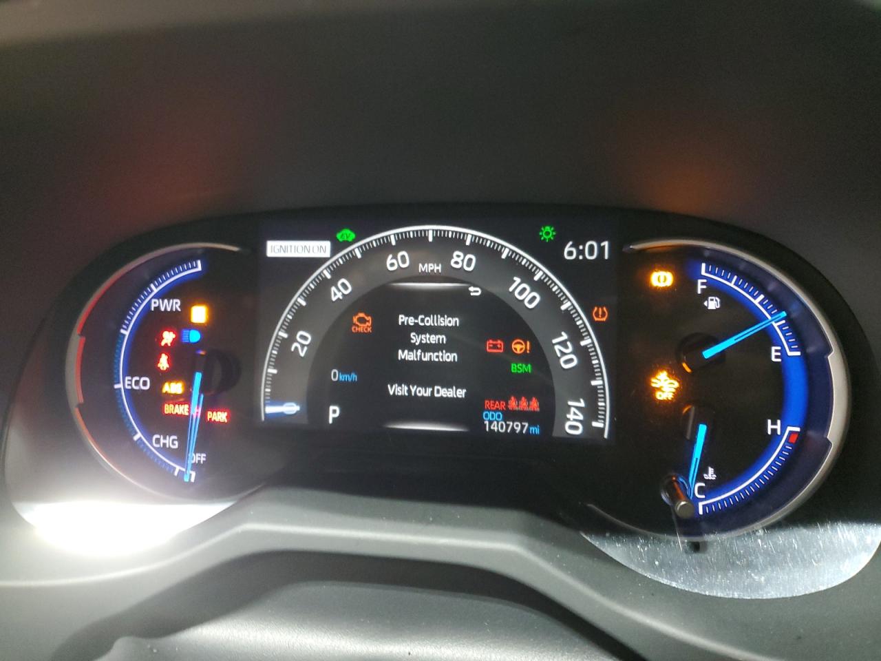 2020 Toyota RAV 4 VIN JTMEWRFV9LJ032827 Copart auction photo, front end damage thumbnail 9