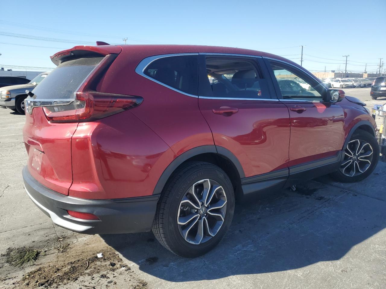 2021 Honda CR-V VIN 2HKRW1H58MH426684 Copart auction photo, front end damage thumbnail 3