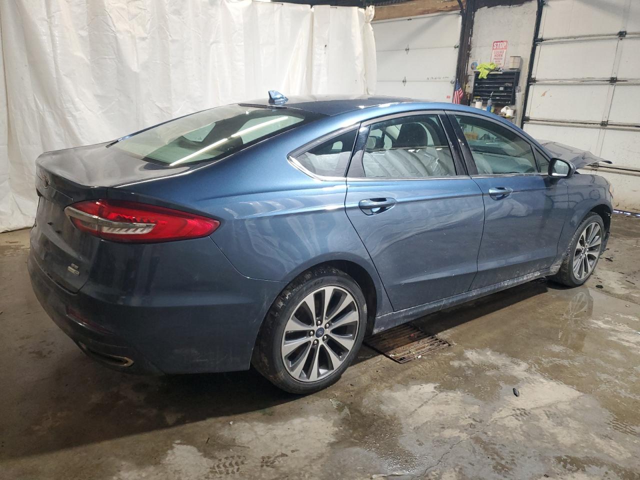 2019 Ford Fusion VIN 3FA6P0T96KR248634 Copart auction photo, front end / minor dent/scratches damage thumbnail 3