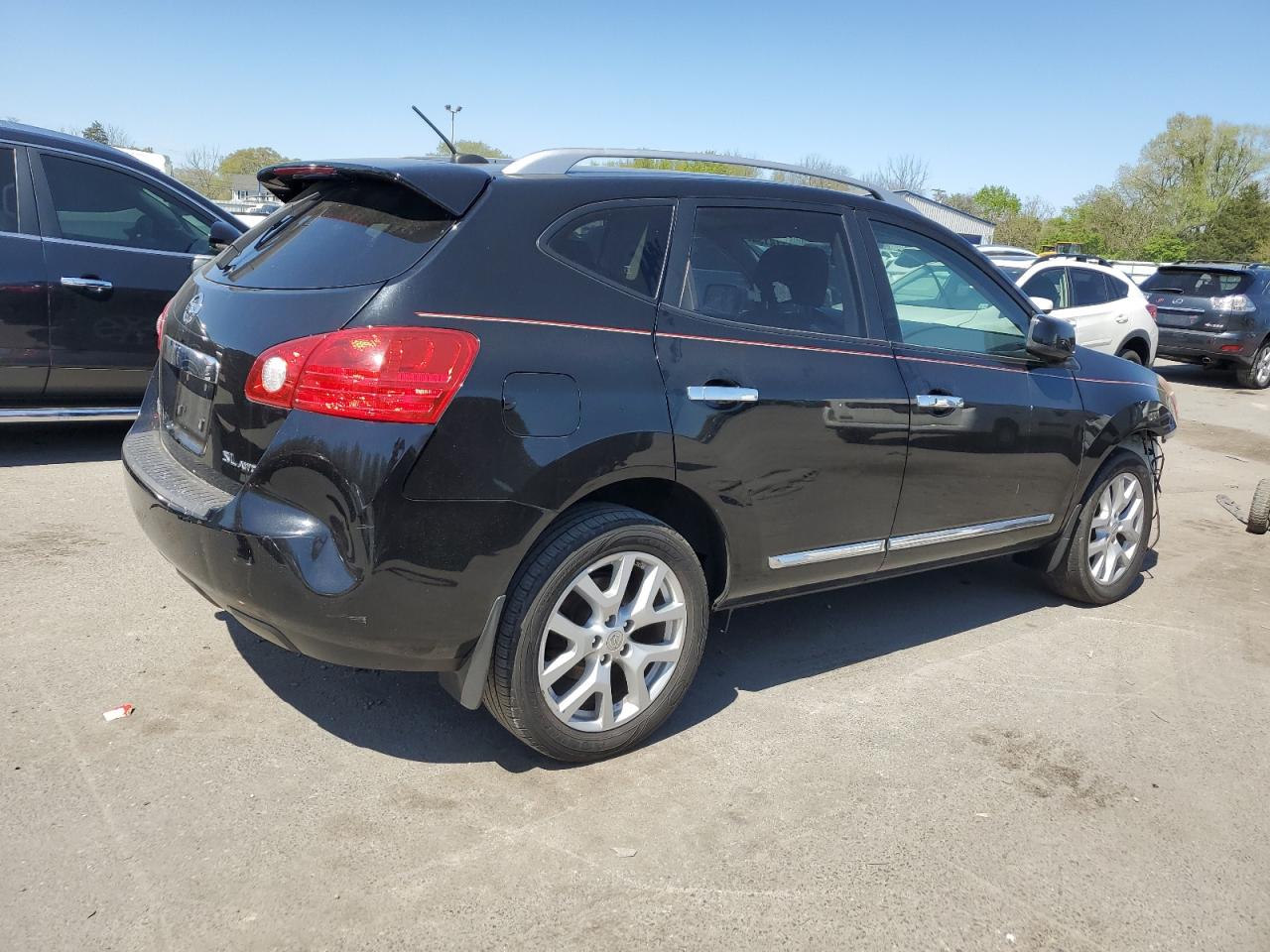 2011 Nissan Rogue VIN JN8AS5MVXBW287238 Copart auction photo, front end damage thumbnail 3