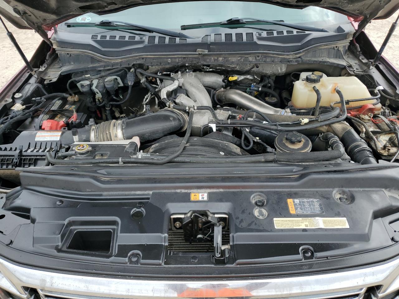 2022 Ford F350 VIN 1FT8W3DT7NED60044 Copart auction photo, water/flood damage thumbnail 11