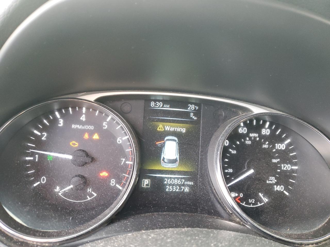 2014 Nissan Rogue VIN 5N1AT2MK8EC808441 Copart auction photo, mechanical damage thumbnail 9