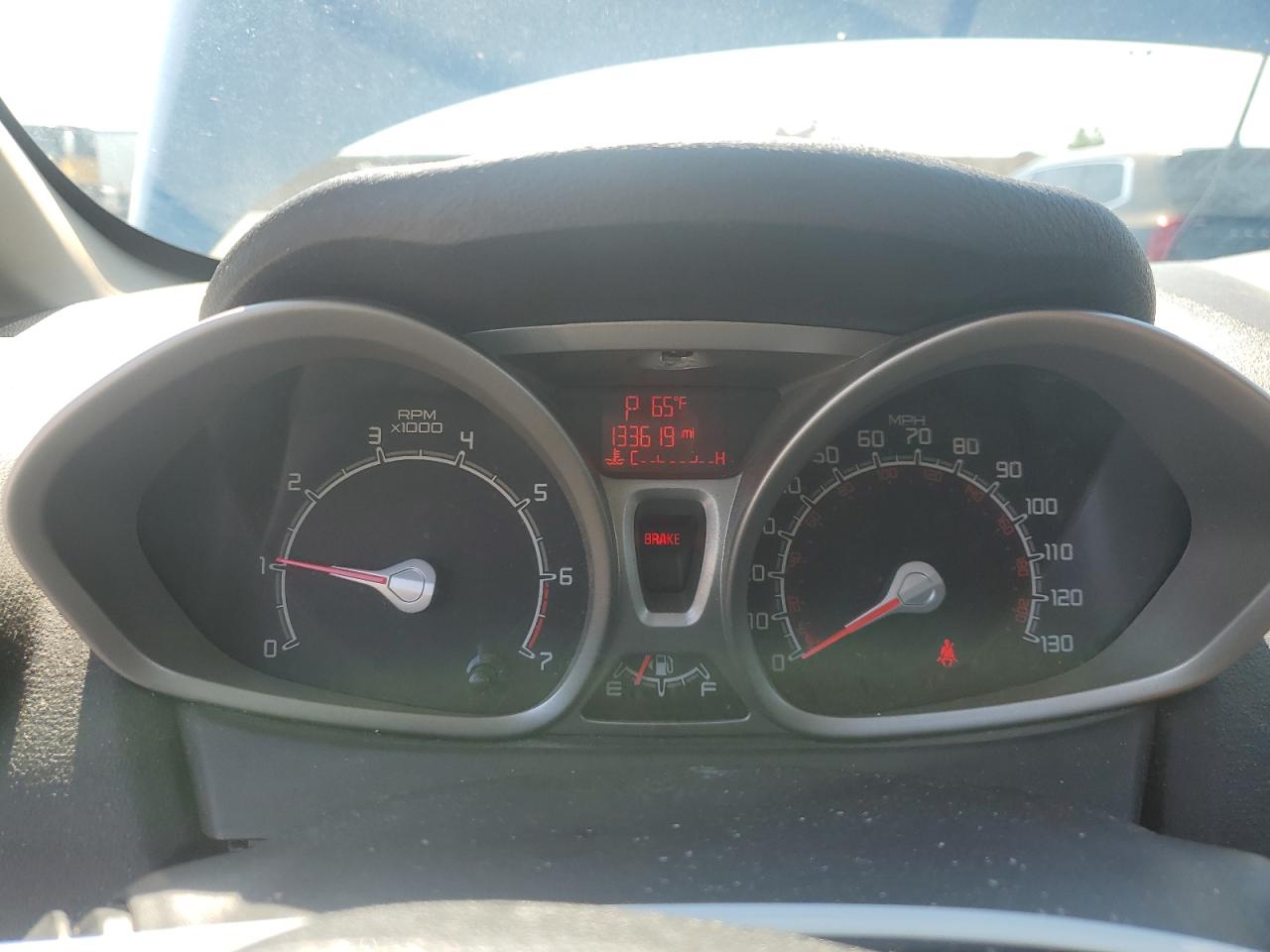2013 Ford Fiesta VIN 3FADP4BJ4DM226982 Copart auction photo, front end damage thumbnail 9